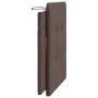Brown synthetic leather padded bed headboard 100 cm by vidaXL, Headboards and footboards - Ref: Foro24-374845, Price: 26,57 €...