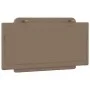 Cappuccino synthetic leather padded bed headboard 100 cm by vidaXL, Headboards and footboards - Ref: Foro24-374847, Price: 28...
