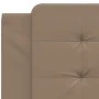 Cappuccino synthetic leather padded bed headboard 100 cm by vidaXL, Headboards and footboards - Ref: Foro24-374847, Price: 28...
