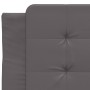 Cabecero de cama acolchado cuero sintético gris 90 cm de vidaXL, Cabeceros y pies de cama - Ref: Foro24-374839, Precio: 31,30...