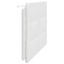Cabecero de cama acolchado cuero sintético blanco 120 cm de vidaXL, Cabeceros y pies de cama - Ref: Foro24-374851, Precio: 42...