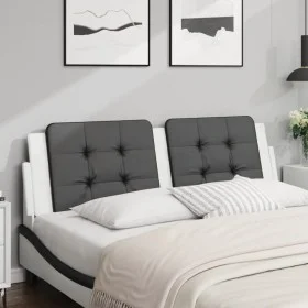 Gepolstertes Kopfteil Kunstleder schwarz weiß 160 cm von vidaXL, Kopf- und Fußteile - Ref: Foro24-374872, Preis: 41,01 €, Rab...