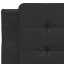 Estructura cama con luces LED cuero sintético negro 100x200 cm de vidaXL, Camas y somieres - Ref: Foro24-3214089, Precio: 122...