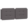 Estructura cama con luces LED cuero sintético gris 140x200 cm de vidaXL, Camas y somieres - Ref: Foro24-3214113, Precio: 190,...