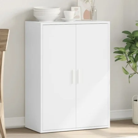 Aparador de madera de ingeniería blanco 60x31x84 cm de vidaXL, Aparadores - Ref: Foro24-840485, Precio: 73,63 €, Descuento: %