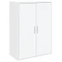 Aparador de madera de ingeniería blanco 60x31x84 cm de vidaXL, Aparadores - Ref: Foro24-840485, Precio: 73,63 €, Descuento: %