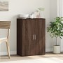Aparador de madera de ingeniería roble marrón 60x31x84 cm de vidaXL, Aparadores - Ref: Foro24-840491, Precio: 74,25 €, Descue...