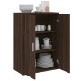 Aparador de madera de ingeniería roble marrón 60x31x84 cm de vidaXL, Aparadores - Ref: Foro24-840491, Precio: 74,25 €, Descue...