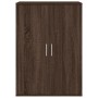 Aparador de madera de ingeniería roble marrón 60x31x84 cm de vidaXL, Aparadores - Ref: Foro24-840491, Precio: 74,25 €, Descue...