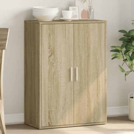 Aparador de madera de ingeniería roble Sonoma 60x31x84 cm de vidaXL, Aparadores - Ref: Foro24-840487, Precio: 74,68 €, Descue...