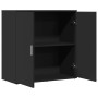 Aparador de madera de ingeniería negro 79x38x80 cm de vidaXL, Aparadores - Ref: Foro24-840514, Precio: 96,80 €, Descuento: %