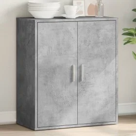 Aparador de madera de ingeniería gris hormigón 79x38x80 cm by vidaXL, Sideboards - Ref: Foro24-840516, Price: 91,91 €, Discou...