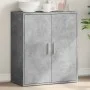 Aparador de madera de ingeniería gris hormigón 79x38x80 cm de vidaXL, Aparadores - Ref: Foro24-840516, Precio: 91,91 €, Descu...