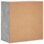 Aparador de madera de ingeniería gris hormigón 79x38x80 cm de vidaXL, Aparadores - Ref: Foro24-840516, Precio: 93,86 €, Descu...