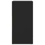 Aparador de madera de ingeniería negro 60x39x80 cm de vidaXL, Aparadores - Ref: Foro24-840528, Precio: 104,42 €, Descuento: %