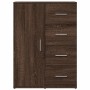 Aparador de madera de ingeniería roble marrón 59x39x80 cm de vidaXL, Aparadores - Ref: Foro24-840540, Precio: 102,15 €, Descu...