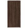 Aparador de madera de ingeniería roble marrón 59x39x80 cm de vidaXL, Aparadores - Ref: Foro24-840540, Precio: 102,15 €, Descu...