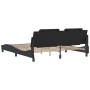 Estructura de cama con cabecero cuero sintético negro 180x200cm de vidaXL, Camas y somieres - Ref: Foro24-3208198, Precio: 22...