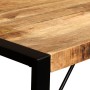Mesa de comedor de madera maciza de mango rugosa 120 cm en Mesas de comedor | Comprar online en Foru.es
