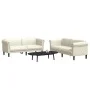 2-piece cream velvet sofa set by vidaXL, Sofas - Ref: Foro24-3209226, Price: 529,44 €, Discount: %