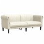 Juego de sofás 2 piezas terciopelo crema de vidaXL, Sofás - Ref: Foro24-3209226, Precio: 538,90 €, Descuento: %