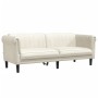 Juego de sofás 2 piezas terciopelo crema de vidaXL, Sofás - Ref: Foro24-3209226, Precio: 538,90 €, Descuento: %