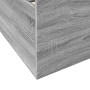 Cama con cajones madera de ingeniería gris Sonoma 90x190 cm de vidaXL, Camas y somieres - Ref: Foro24-3280347, Precio: 119,81...
