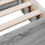 Cama con cajones madera de ingeniería gris Sonoma 90x190 cm de vidaXL, Camas y somieres - Ref: Foro24-3280347, Precio: 119,81...