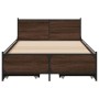 Cama con cajones madera de ingeniería marrón roble 75x190 cm de vidaXL, Camas y somieres - Ref: Foro24-3279976, Precio: 150,0...