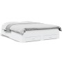 Estructura cama con cajones madera ingeniería blanca 160x200 cm de vidaXL, Camas y somieres - Ref: Foro24-3280370, Precio: 17...