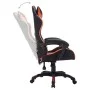 Silla gaming con luces LED RGB cuero sintético naranja y negro de vidaXL, Sillas de oficina - Ref: Foro24-288002, Precio: 203...