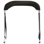 Toldo bimini de 2 arcos negro 150x120x110 cm de vidaXL, Cubiertas para almacenamiento de barcas - Ref: Foro24-94795, Precio: ...