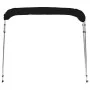Toldo bimini de 4 arcos gris 243x196x137 cm de vidaXL, Cubiertas para almacenamiento de barcas - Ref: Foro24-94811, Precio: 1...