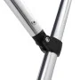 Toldo bimini de 4 arcos gris 243x196x137 cm de vidaXL, Cubiertas para almacenamiento de barcas - Ref: Foro24-94811, Precio: 1...