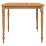 Mesa Batavia madera maciza de teca 85x85x75 cm de vidaXL, Mesas de jardín - Ref: Foro24-363254, Precio: 144,92 €, Descuento: %