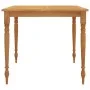 Mesa Batavia madera maciza de teca 85x85x75 cm de vidaXL, Mesas de jardín - Ref: Foro24-363254, Precio: 144,92 €, Descuento: %