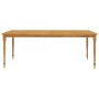 Mesa Batavia madera maciza de teca 200x100x75 cm de vidaXL, Mesas de jardín - Ref: Foro24-363256, Precio: 282,74 €, Descuento: %