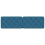 Cabecero de cama acolchado terciopelo azul 180 cm de vidaXL, Cabeceros y pies de cama - Ref: Foro24-374743, Precio: 88,58 €, ...