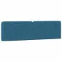 Blaues, samtgepolstertes Bettkopfteil, 180 cm von vidaXL, Kopf- und Fußteile - Ref: Foro24-374743, Preis: 86,90 €, Rabatt: %