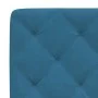 Blaues, samtgepolstertes Bettkopfteil, 180 cm von vidaXL, Kopf- und Fußteile - Ref: Foro24-374743, Preis: 86,90 €, Rabatt: %