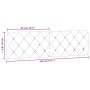 Cabecero de cama acolchado terciopelo azul 180 cm de vidaXL, Cabeceros y pies de cama - Ref: Foro24-374743, Precio: 88,58 €, ...