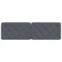 Dunkelgraues, samtgepolstertes Bettkopfteil 160 cm von vidaXL, Kopf- und Fußteile - Ref: Foro24-374734, Preis: 80,85 €, Rabat...