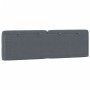 Cabecero de cama acolchado terciopelo gris oscuro 160 cm de vidaXL, Cabeceros y pies de cama - Ref: Foro24-374734, Precio: 81...