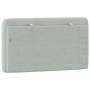 Cabecero de cama acolchado terciopelo gris claro 90 cm de vidaXL, Cabeceros y pies de cama - Ref: Foro24-374708, Precio: 37,5...