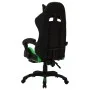 Silla gaming con luces LED RGB cuero sintético verde y negro de vidaXL, Sillas de oficina - Ref: Foro24-288009, Precio: 193,5...
