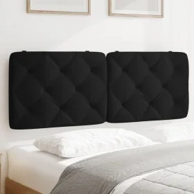 Black velvet padded headboard 140 cm by vidaXL, Headboards and footboards - Ref: Foro24-374729, Price: 58,00 €, Discount: %