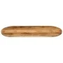Oval solid mango wood rough table top 110x50x2.5cm by vidaXL, Table tops - Ref: Foro24-370107, Price: 63,80 €, Discount: %