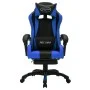 Silla gaming con luces LED RGB cuero sintético azul y negro de vidaXL, Sillas de oficina - Ref: Foro24-288006, Precio: 184,91...