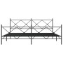 Estructura de cama cabecero y estribo metal negro 193x203 cm de vidaXL, Camas y somieres - Ref: Foro24-376526, Precio: 142,91...