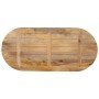 Tablero de mesa ovalado madera maciza de mango 100x40x2,5 cm de vidaXL, Tableros para mesas - Ref: Foro24-370124, Precio: 53,...